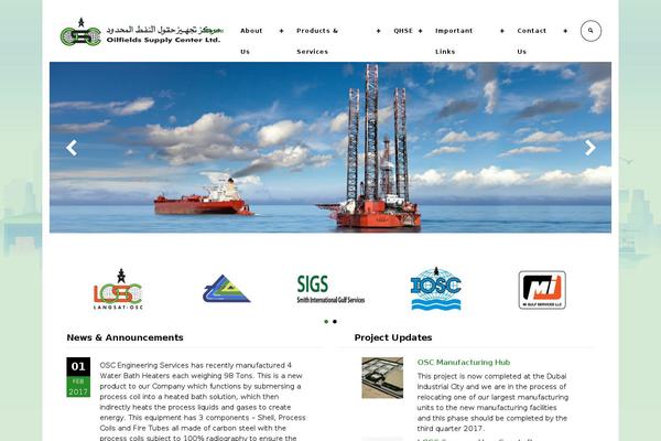 Logistic theme site design template sample