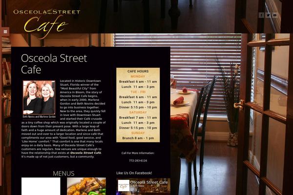 Milano theme site design template sample