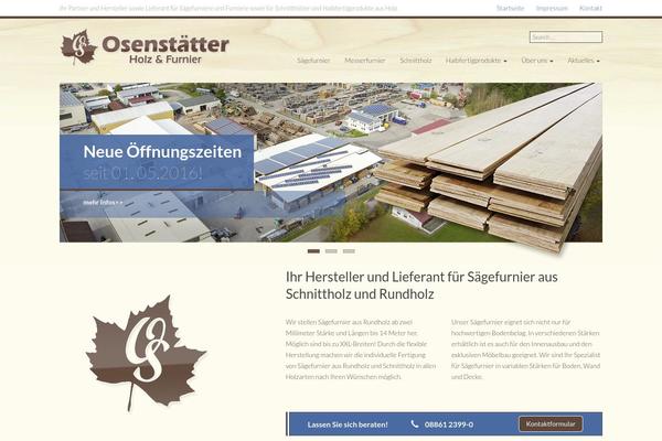 osenstaetter-holz.de site used Osenstaetter