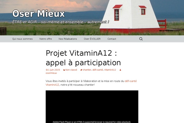 Twenty Thirteen theme site design template sample