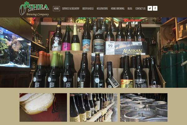 osheabrewing.com site used Oshea