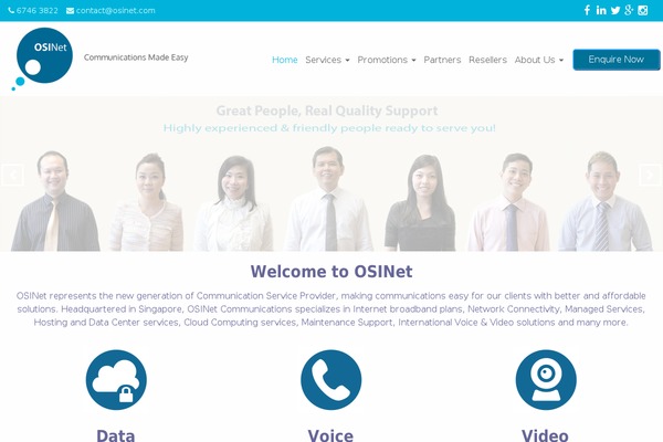 osinet.com site used Osinet