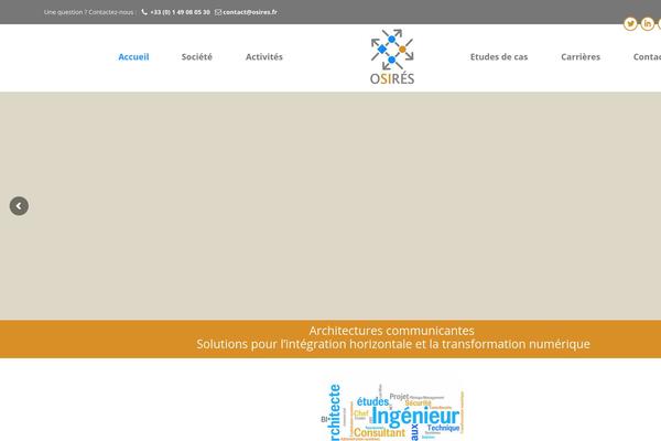 osires.fr site used Osires