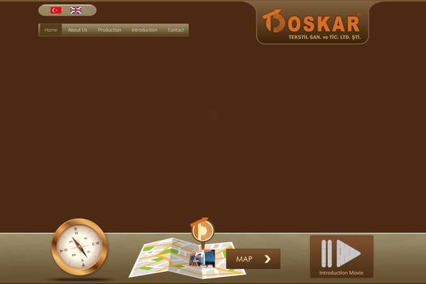 Oskar theme site design template sample