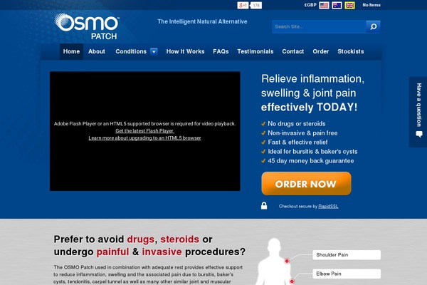 osmopatch.co.uk site used Osmopatch