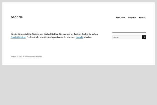 Twenty Fifteen theme site design template sample