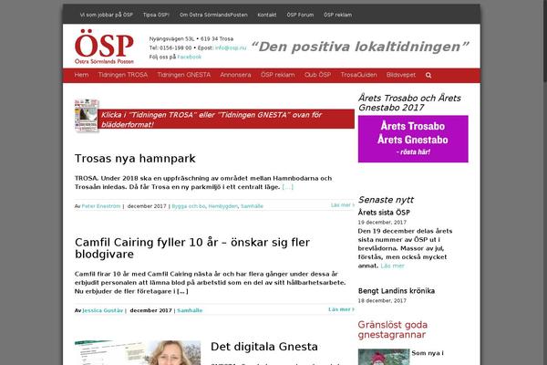 osp.nu site used Osp-theme