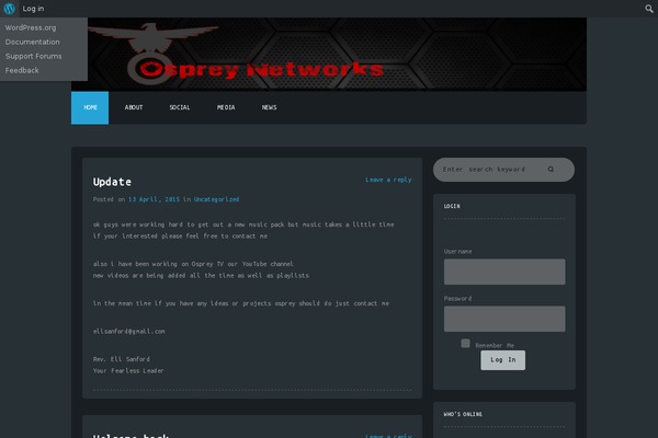 ospreynet.info site used Journalism