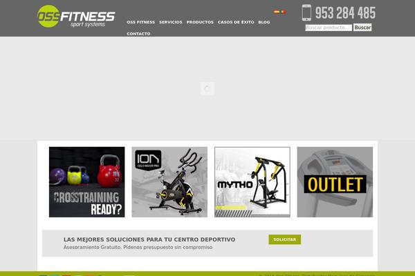 ossfitness.com site used Oss-framework