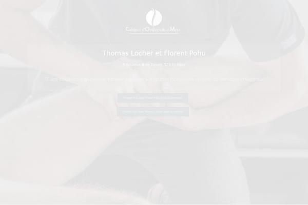 Ark theme site design template sample