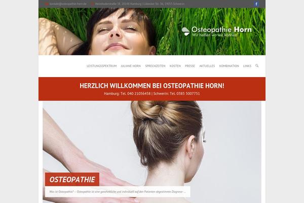 osteopathie-horn.de site used Interface Pro