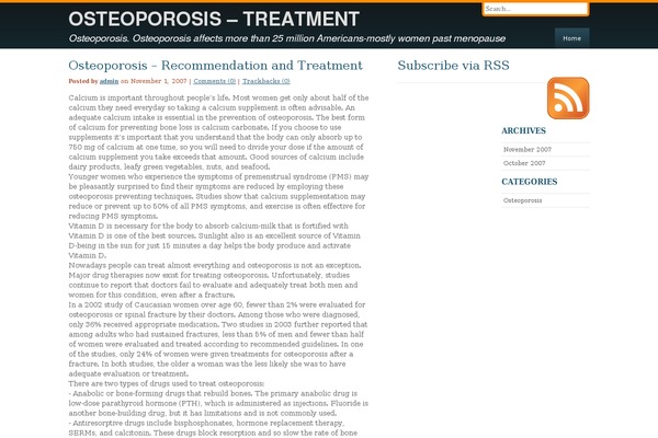 osteoporosistreatment.name site used Elegantblue