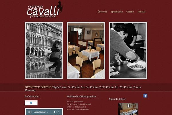 osteria-cavalli.at site used Delicious
