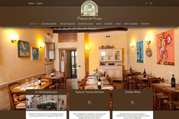Linguini theme site design template sample