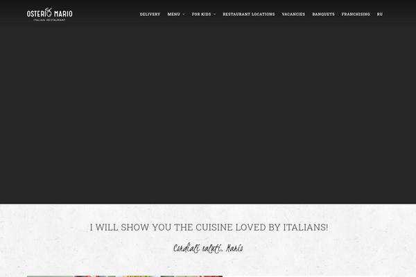 Grandrestaurant theme site design template sample