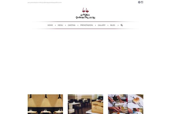 Montmartre theme site design template sample