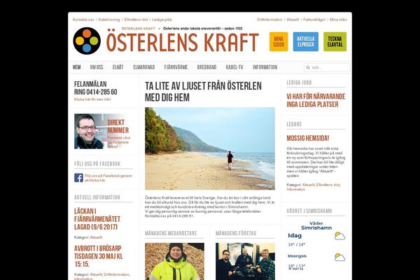 osterlenskraft.se site used Osterlens-kraft-child-theme