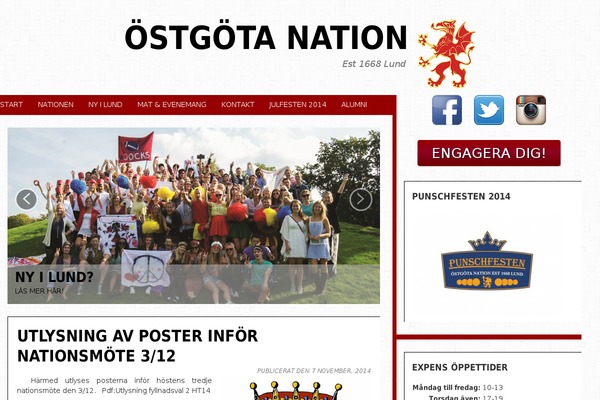 ostgota.nu site used Ostgotanation