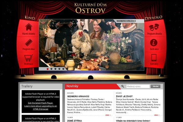 ostrovhb.cz site used Kd-ostrov