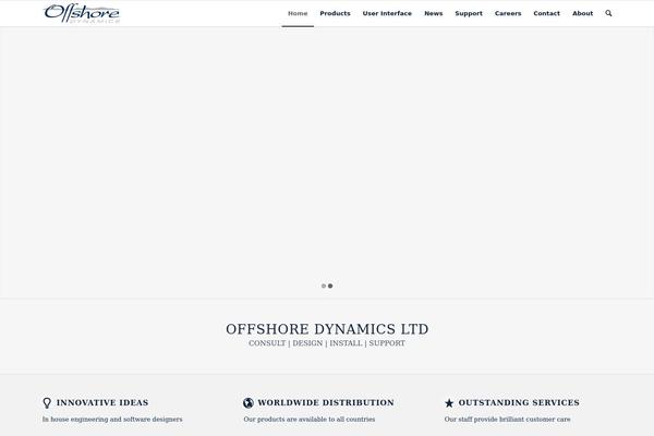 Enfold theme site design template sample