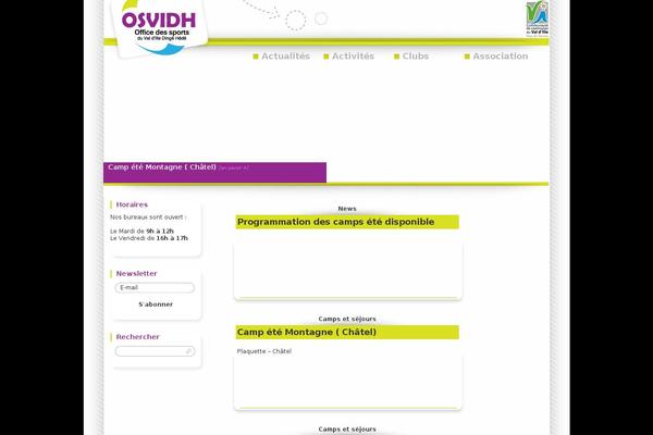 osvidh.fr site used Osvidh