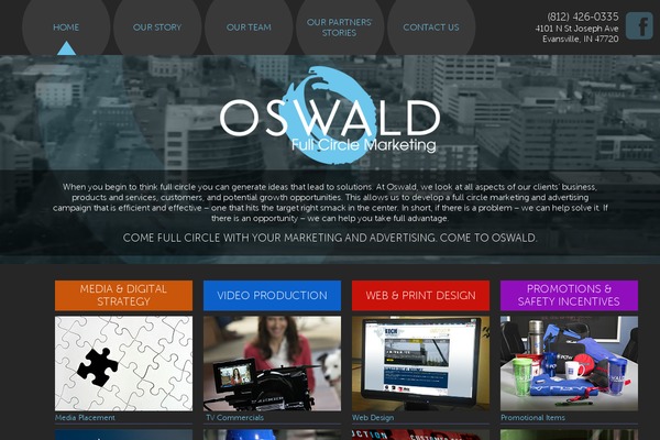 oswaldcommunications.com site used Oswald