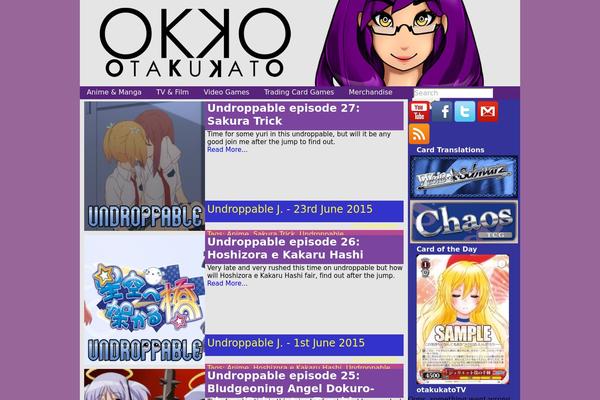 otakukato.com site used Okko