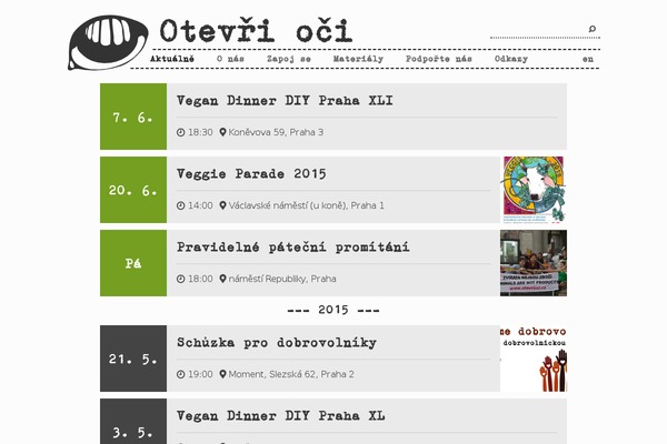 otevrioci.cz site used Otevrioci