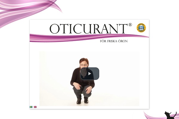 oticurant.se site used Oticurant