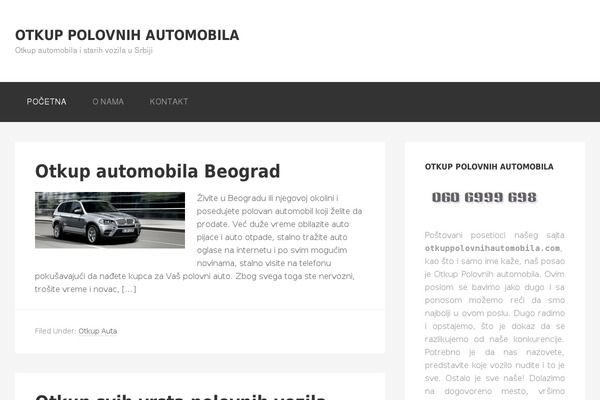 Genesis theme site design template sample