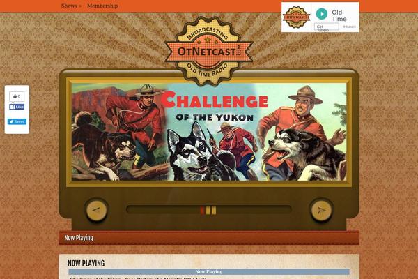 otnetcast.com site used Retromusic