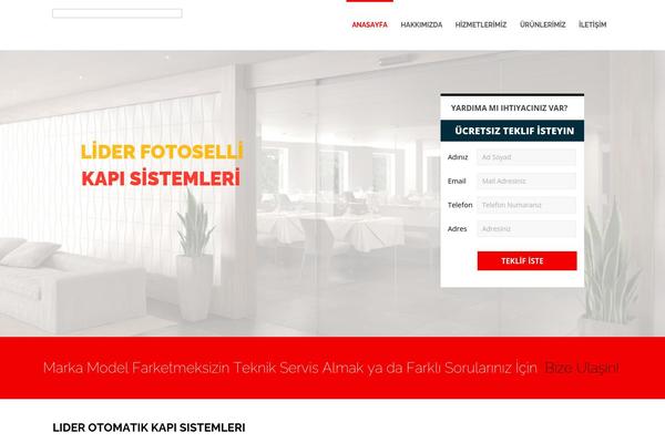 Plumberx theme site design template sample