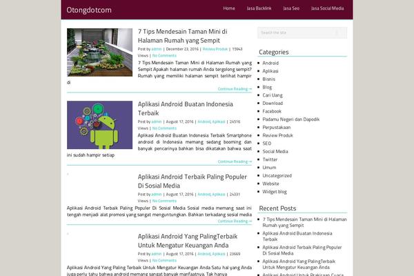Nichesmart theme site design template sample