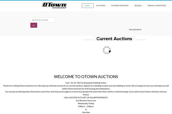 otownauctions.com site used Maxanetten