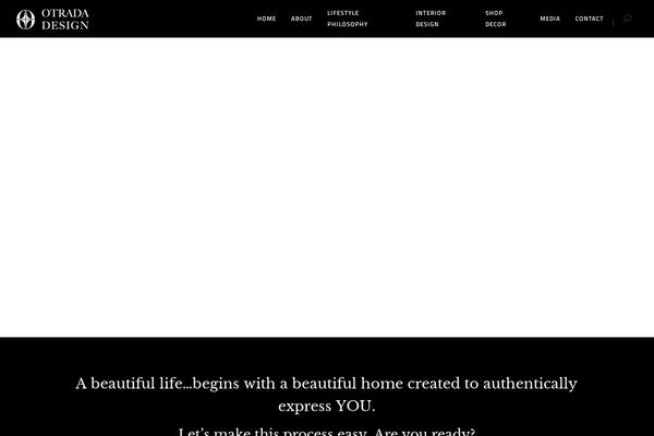 Ambient theme site design template sample