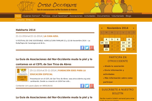 otroccidente.org site used Andreas09