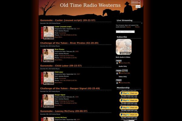 otrwesterns.com site used Western-silhouette-10