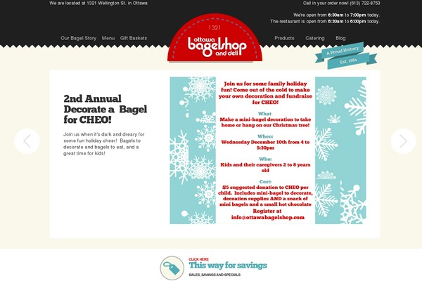 ottawabagelshop.com site used Ottawabagelshop