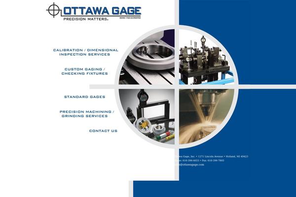 Ottawa theme site design template sample