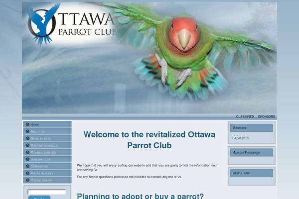 ottawaparrotclub.org site used Opc4