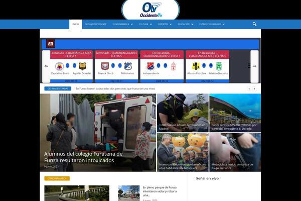 NewsMag theme site design template sample