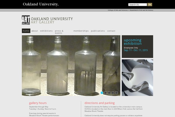 ouartgallery.org site used Ouag2