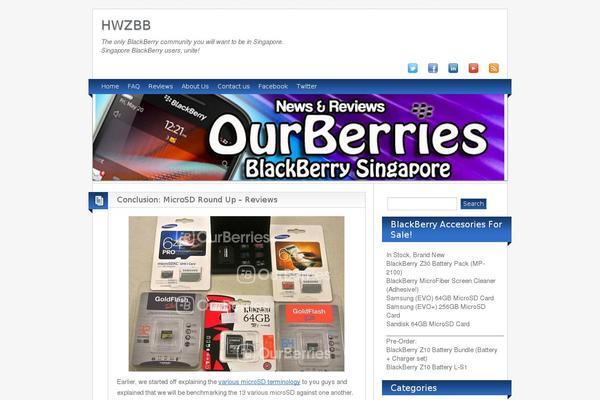 ourberries.com site used Blogolife-pro