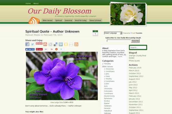 ourdailyblossom.com site used Amazing-grace-child