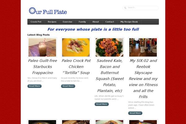 ourfullplate.com site used Ourfullplate