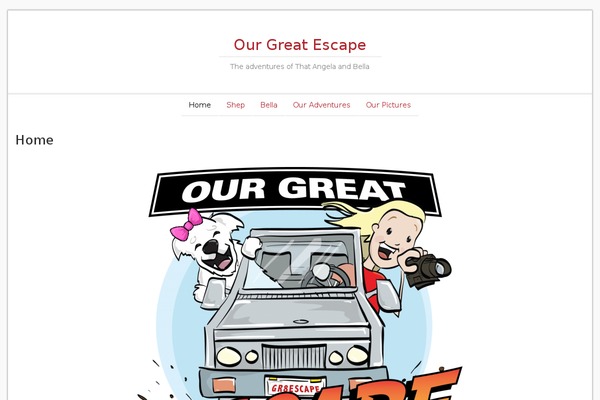 ourgreatescape.ca site used Romangie