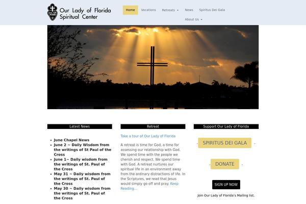 Canvas theme site design template sample