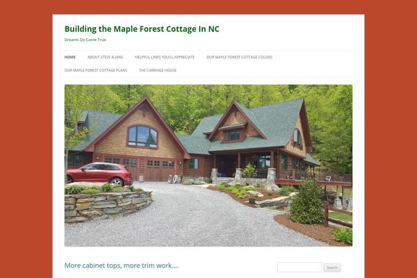 Twenty Twelve theme site design template sample