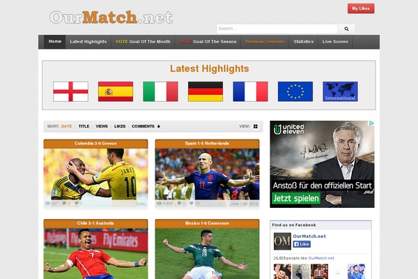 ourmatch.net site used Ourmatchv2