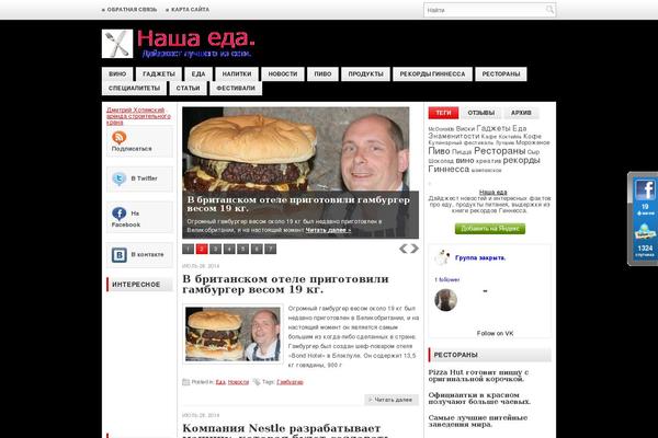 ourmeal.ru site used Thenews_v1.0